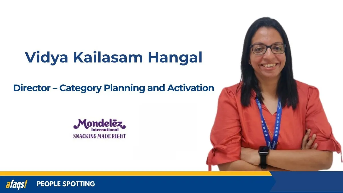afaqs.com - afaqs! news bureau - Mondelēz India elevates Vidya Kailasam Hangal as category director