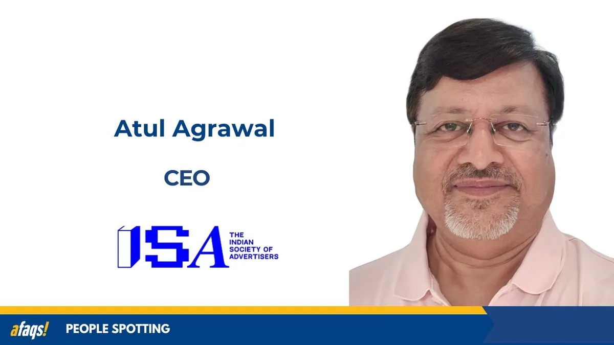afaqs.com - afaqs! news bureau - Atul Agrawal takes over as CEO of Indian Society of Advertisers (ISA)