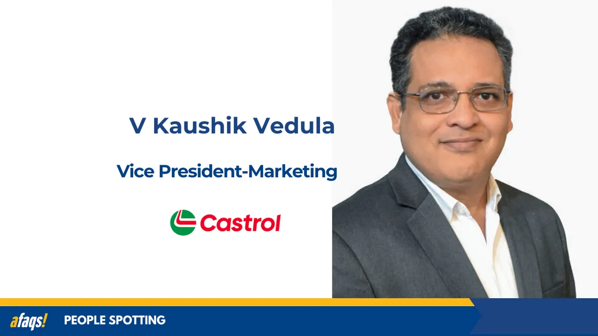 afaqs.com - afaqs! news bureau - Castrol India appoints V Kaushik Vedula as Vice President-Marketing