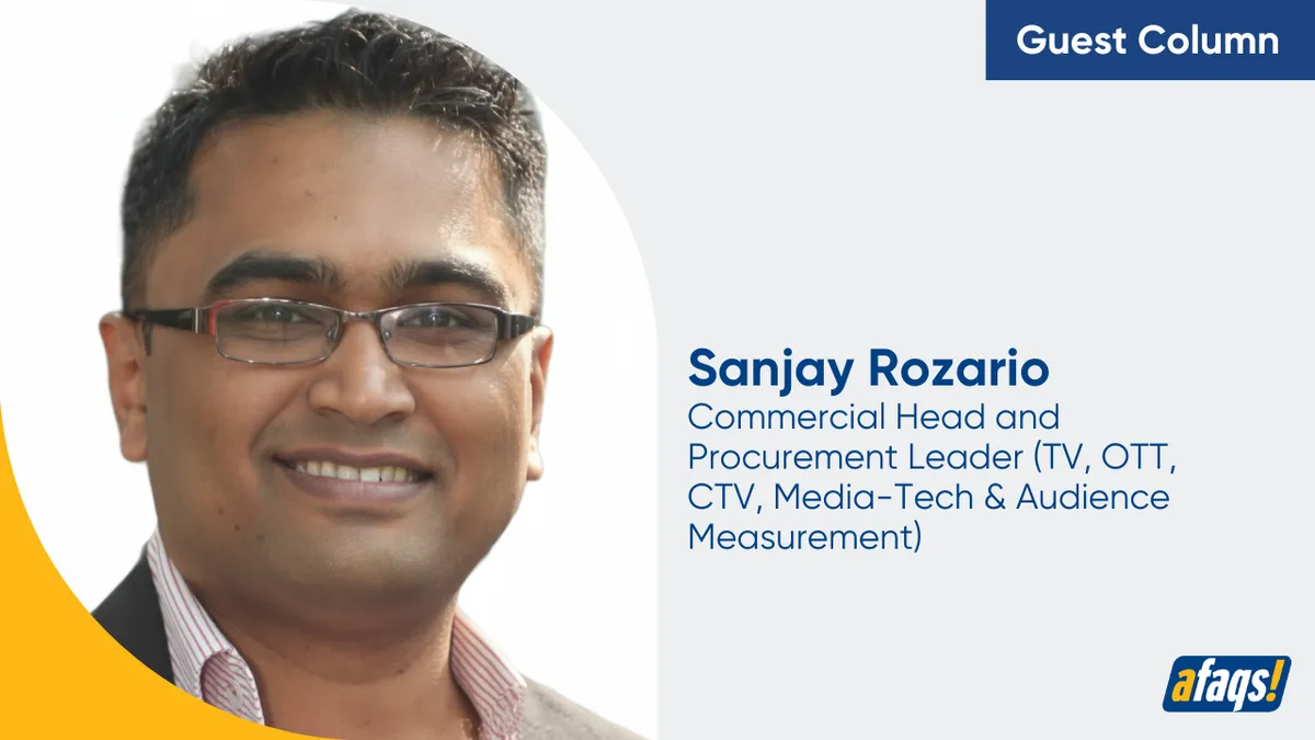 afaqs.com - Sanjay Rozario - The future of subscription-based TV & TV-as-a-service model in India