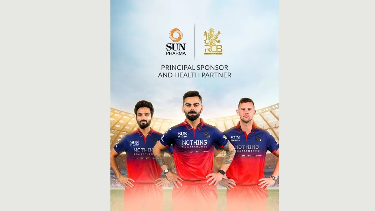 afaqs.com - afaqs! news bureau - Sun Pharma onboarded as RCB's principal sponsor for IPL 2026