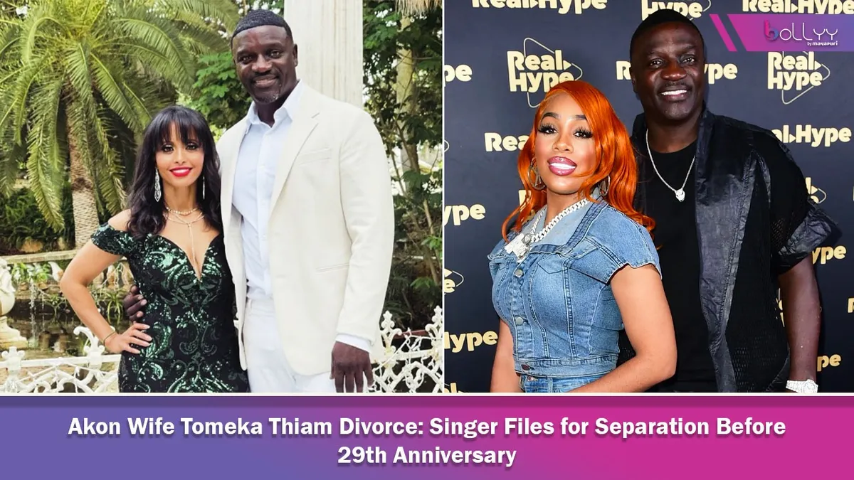Akon Wife Tomeka Thiam Divorce: Singer Files for Separation Before 29th  Anniversary