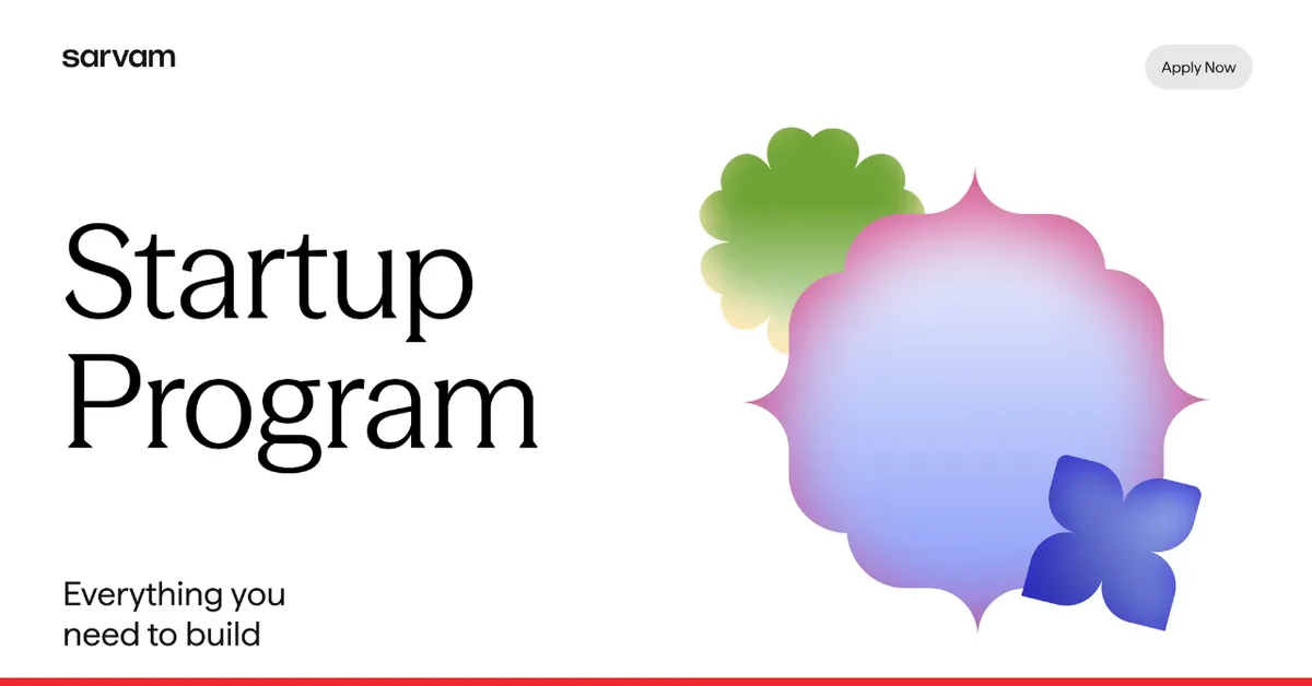 ciol.com - Manisha Sharma - Sarvam AI Launches Startup Programme To Back India's AI Builders