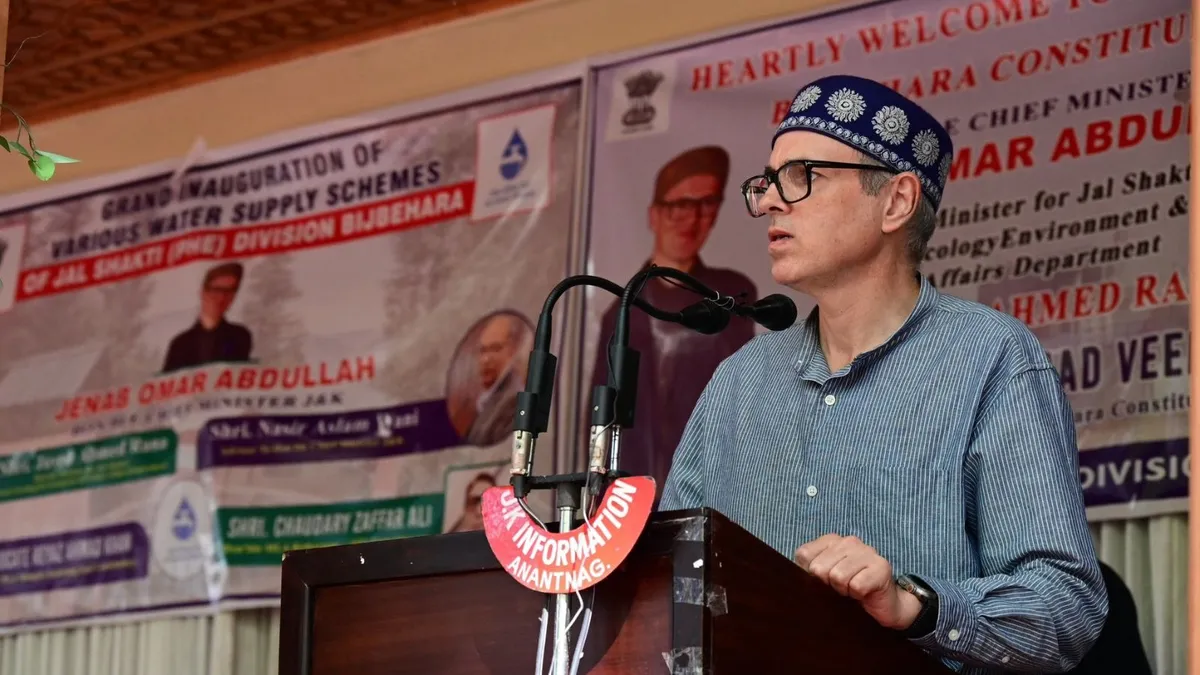  Will resign rather than ally with BJP for statehood restoration JK CM