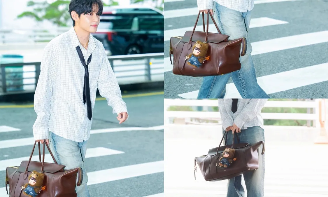 BTS' V fuels new trend with pop mart's charming Hirono figurine