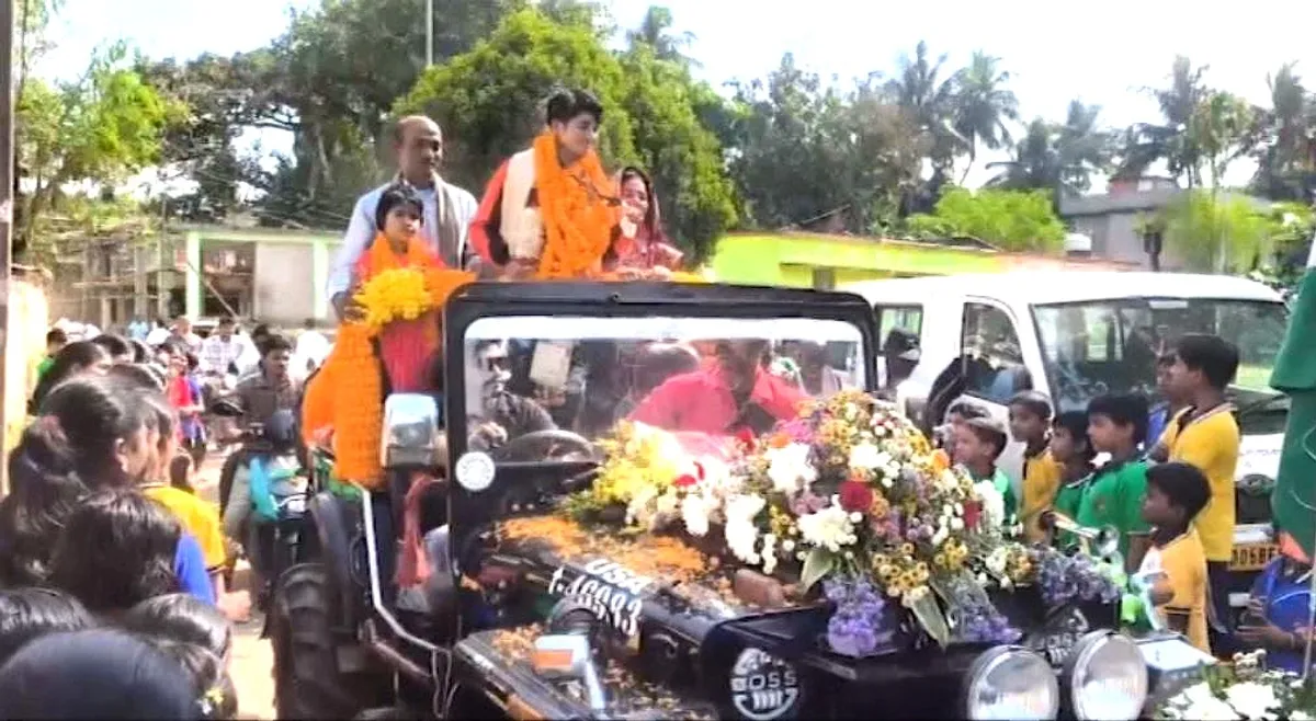 Odisha village welcomes its champion as para-athlete Loma Swain brings glory to India