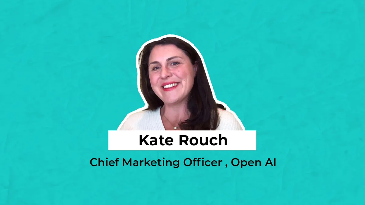 OpenAI announces Kate Rouch as its first CMO