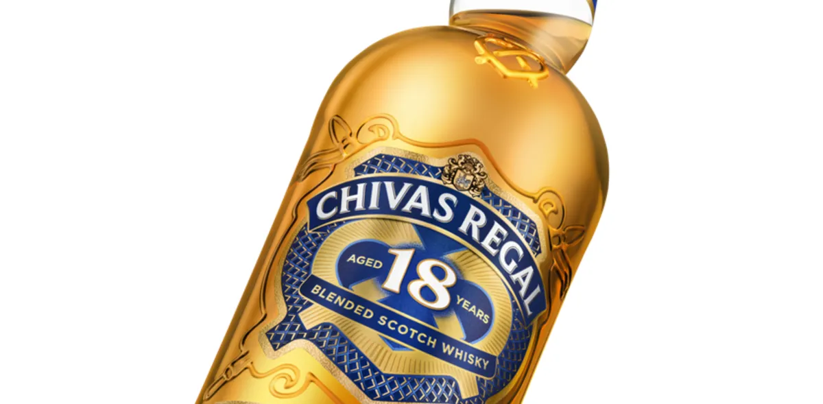 Chivas Regal 18 with a new look