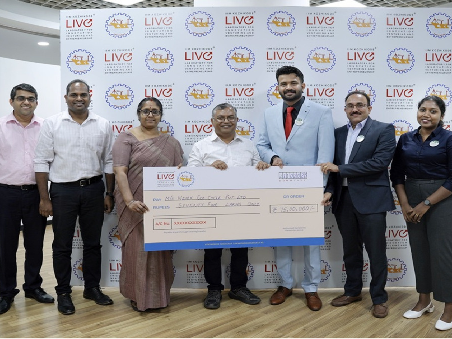 Kerala-based startup Neiox Eco Cycle gets Rs 75 lakh grant from Cochin Shipyard