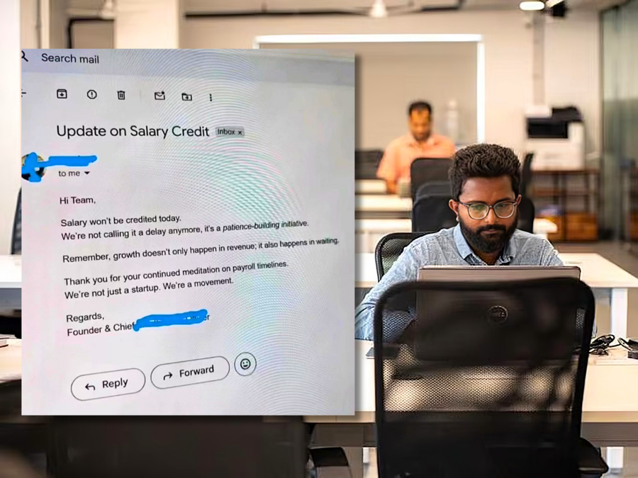 ‘Not a delay, a patience-building initiative’: Startup founder shocks employees after salary delay