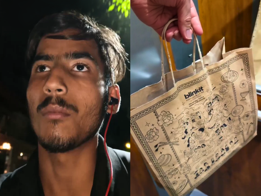 Blinkit delivery boy reveals his earnings after working for 15 hours; netizens say, ‘Koi aur kaam karlo…’