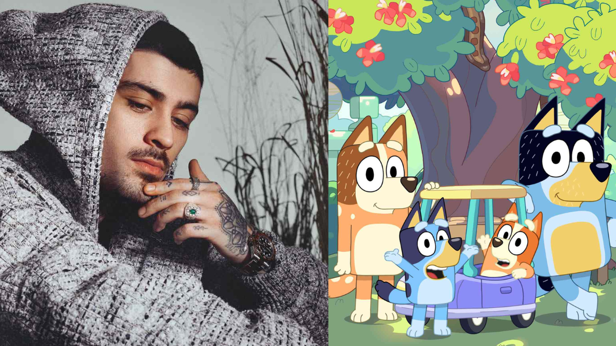 Zayn Malik Gets Emotional Watching ‘Bluey’ With Daughter Khai