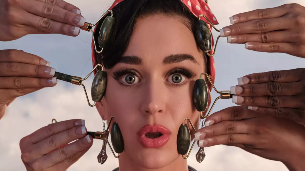 Katy Perry Stuns in Sexy TwoPiece For 'Woman's World' Music Video With