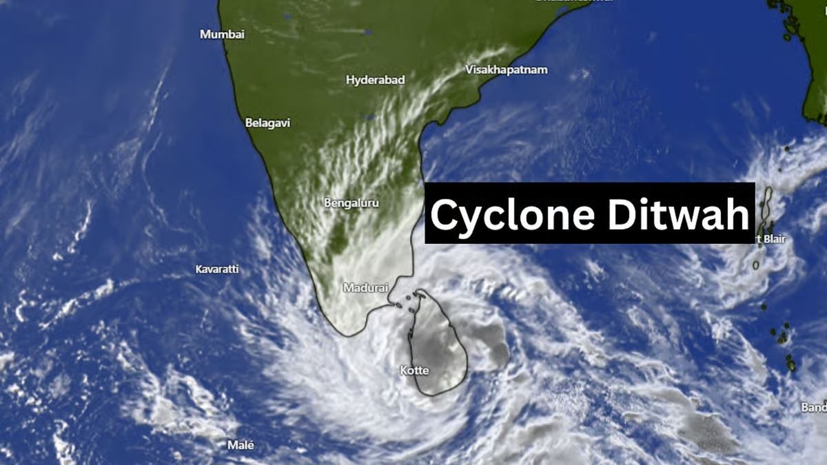 Cyclone Ditwah intensifies, Andhra Pradesh braces for heavy rain and strong  winds