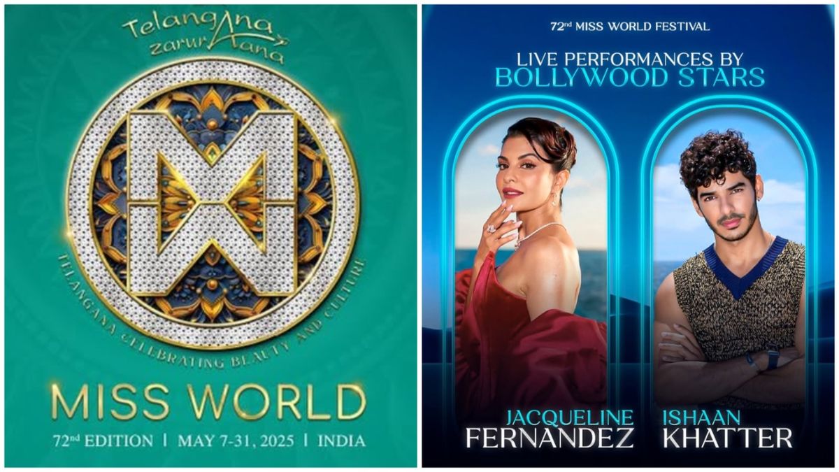 Miss world 2025 के ग्रैंड फिनाले में जैकलीन और ईशान मचाएंगे धूम, मानुषी छिल्लर भी करेंगी शिरकत