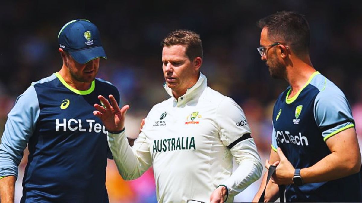 Sport : Steve Smith: एक कैच छोड़ना स्टीव स्मिथ को पड़ा बहुत महंगा, चोट के चलते नहीं खेल पाएंगे मैच #INA