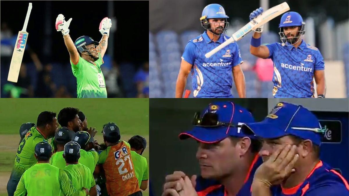 Sport : 237 रन बनाकर भी हार गई MI, आखिरी गेंद पर सीटल ऑर्कस ने मारी बाजी, हेटमायर ने खेली तूफानी पारी #INA