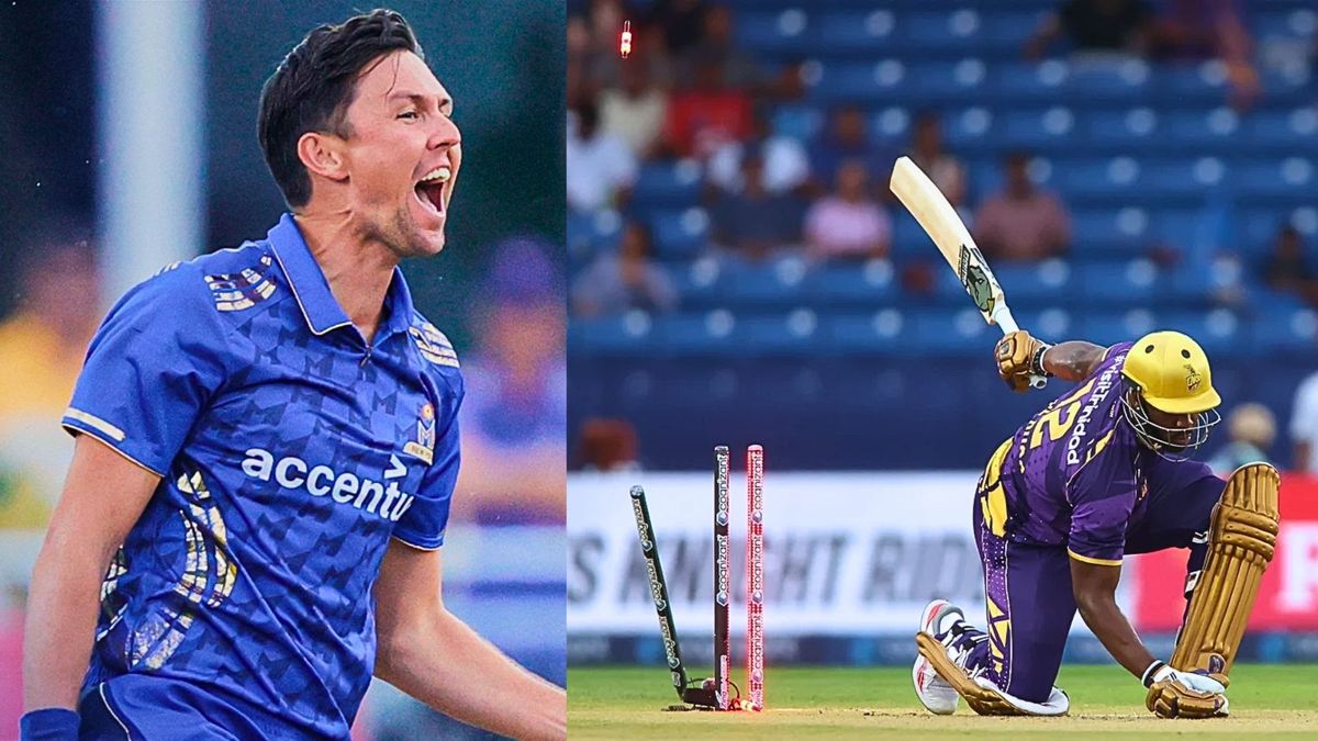 Sport : Trent Boult Bowling: ट्रेंट बोल्ट हिट, आंद्रे रसेल चारों खाने चित, इस घातक गेंद का वीडिया हुआ वायरल #INA