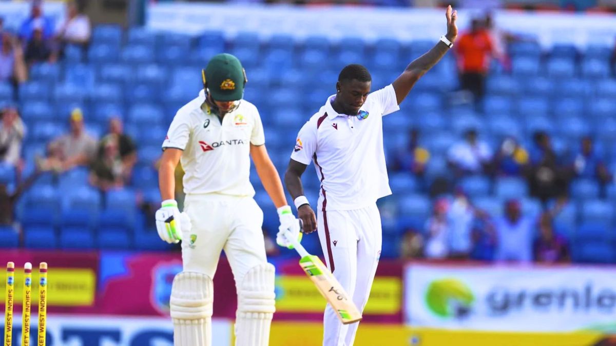 Sport : ऑस्ट्रेलिया के खिलाफ वेस्टइंडीज ने कसा शिकंजा, दूसरी पारी में कंगारुओं की स्थिति बेहद नाजुक #INA