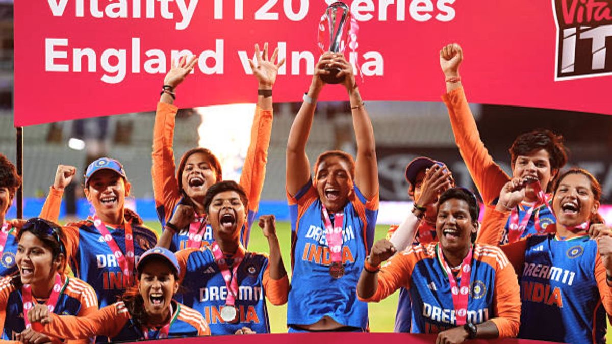 Sport : INDW vs ENGW: हारकर भी जीत गई भारतीय टीम, आखिरी टी20 में मिली शिकस्त, मगर सीरीज पर किया कब्जा #INA