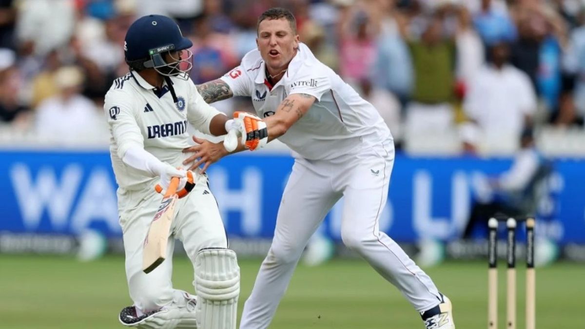 Sport : IND vs ENG: अब रवींद्र जडेजा और ब्रायडन कार्से के बीच हुई गर्मागर्मी, लॉर्ड्स टेस्ट में फिर बवाल, देखें . #INA