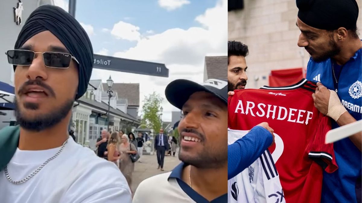 Sport : IND vs ENG टेस्ट सीरीज के बीच 3 लाख की Shirt देख 17 सेकेंड में रफुचक्कर हुए अर्शदीप सिंह और ध्रुव जुरेल, . में खुद का उड़ाया मजाक #INA