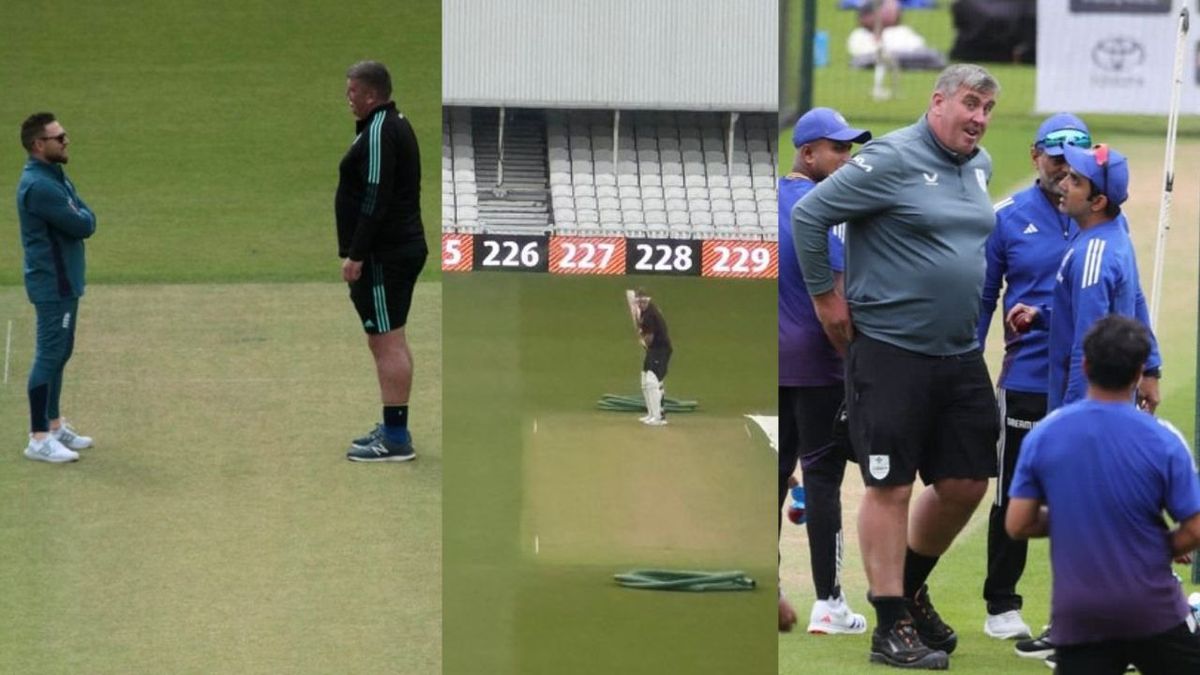 Sport : IND vs ENG: डबल फेस निकला ओवल का पिच क्यूरेटर, भारतीय प्लेयर्स 2.5 मीटर दूर रहेंगे और इंग्लैंड खिलाड़ी पिच पर करेंगे प्रैक्टिस #INA
