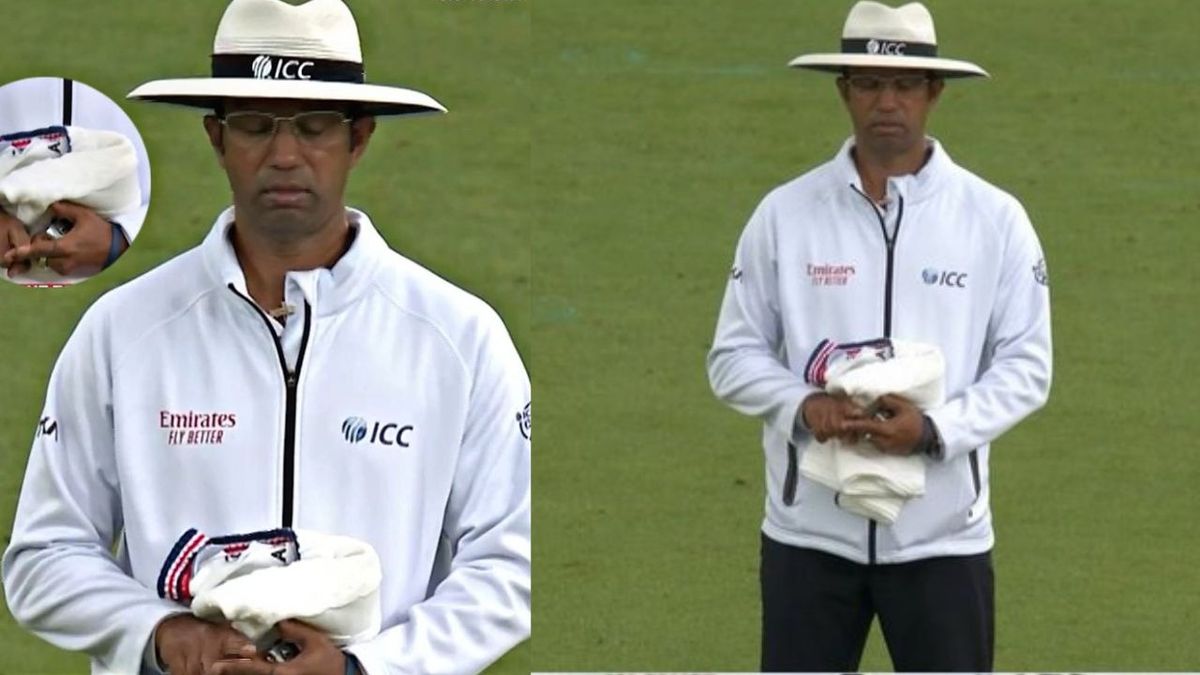 Sport : IND vs ENG: अंपायर कुमार धर्मसेना ने ऐसा क्या किया इशारा कि खड़ा हो गया विवाद, वीडियो देख समझ जाएंगे #INA