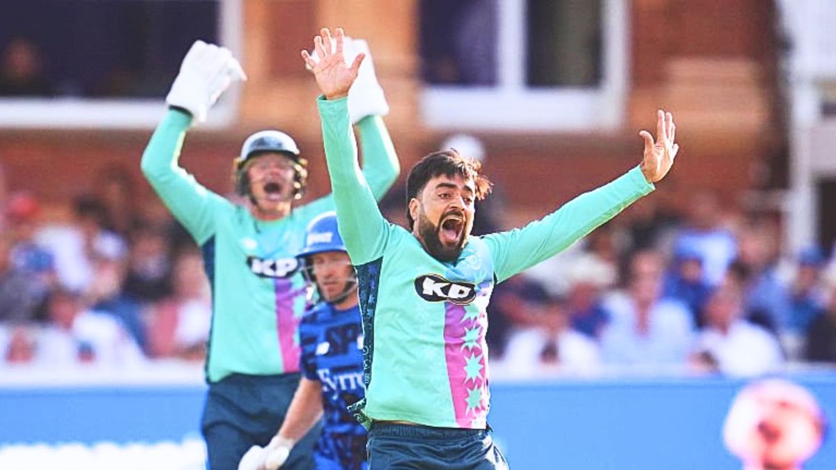 Sport : राशिद खान ने द हंड्रेड में मचाया धमाल, महज 11 रन देकर चटकाए इतने विकेट, जीता प्लेयर ऑफ द मैच का खिताब #INA