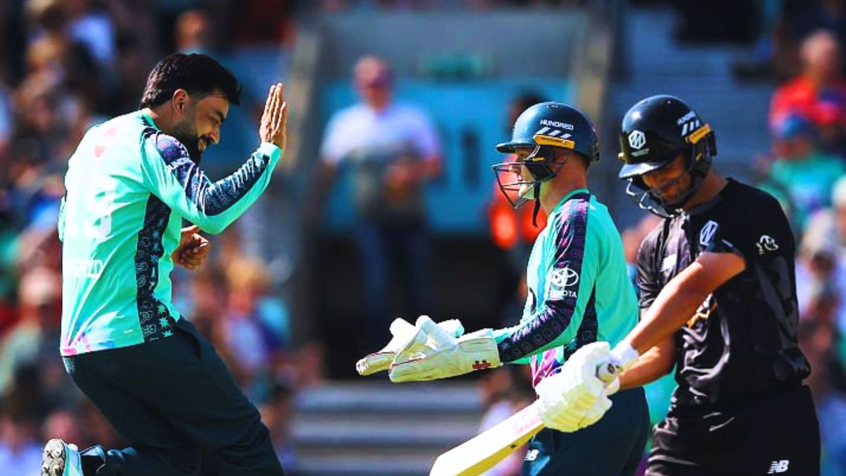 Sport : Rashid Khan: राशिद 'करामाती' खान का फिर चला जादू, एक के बाद एक 3 बल्लेबाजों को बनाया अपना शिकार #INA