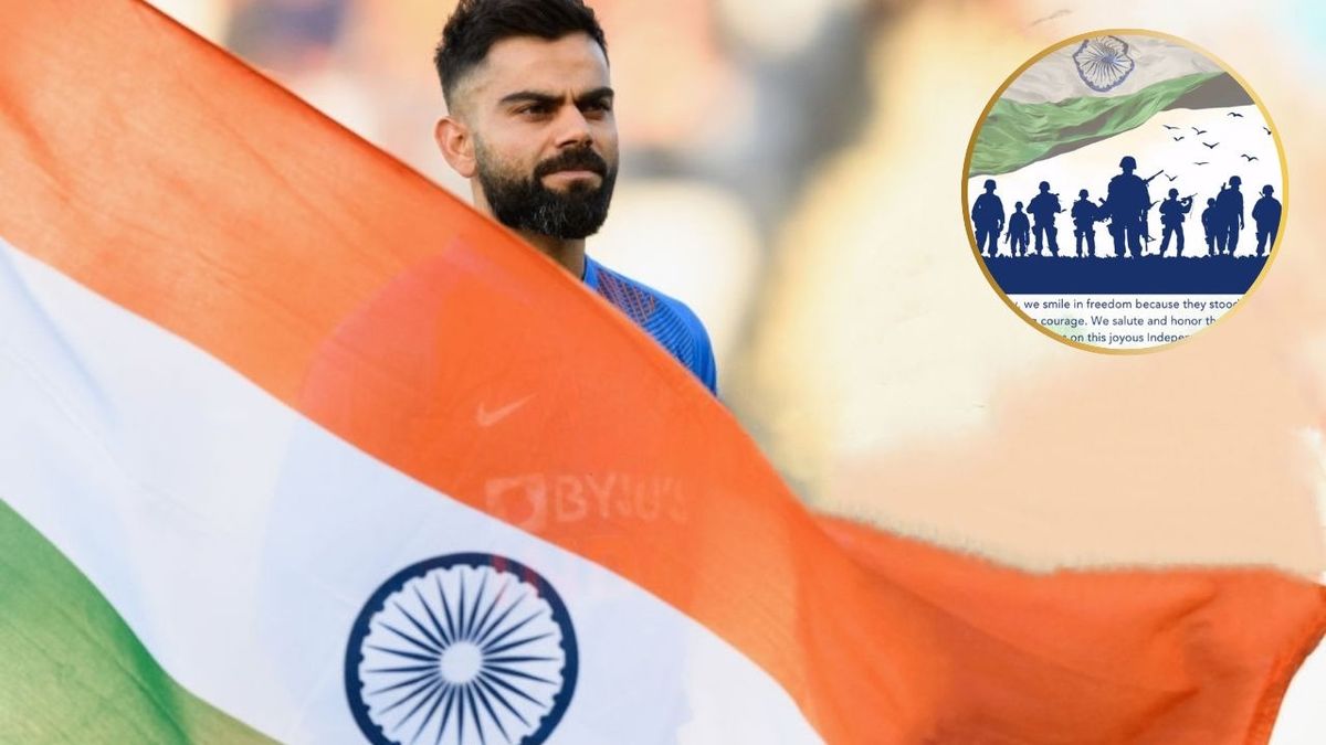 Sport : स्वतंत्रता दिवस पर विराट कोहली ने ऐसा क्या लिख दिया, जिसकी हर तरफ हो रही है चर्चा #INA