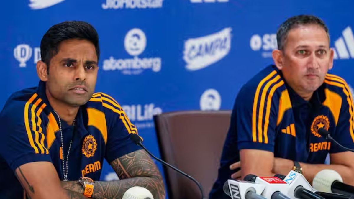 Sport : Asia Cup 2025: पाकिस्तान के खिलाफ मैच के सवाल पर जवाब देने से अजित अगरकर को किसने रोका? हो गया बवाल #INA