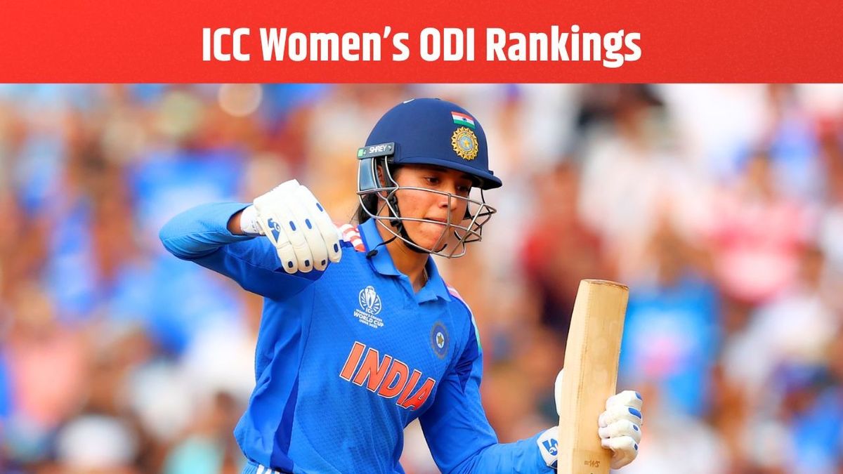 Sport : ICC Rankings: स्मृति मंधाना से लेकर दीप्ति शर्मा, जानें वनडे रैंकिंग में कहां हैं भारतीय वीमेंस टीम की स्टार क्रिकेटर्स #INA