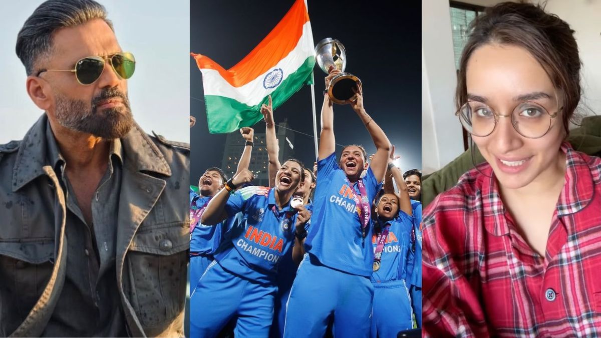 Sport : Women's World Cup 2025: सुनील शेट्टी से श्रद्धा कपूर तक, भारतीय महिला टीम की जीत पर सेलेब्स ने मनाया जश्न #INA