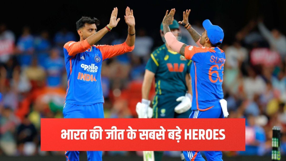 Sport : IND vs AUS 4th T20I: ये 3 खिलाड़ी रहे टीम इंडिया की जीत के हीरो, कंगारुओं का हाल किया बेहाल #INA