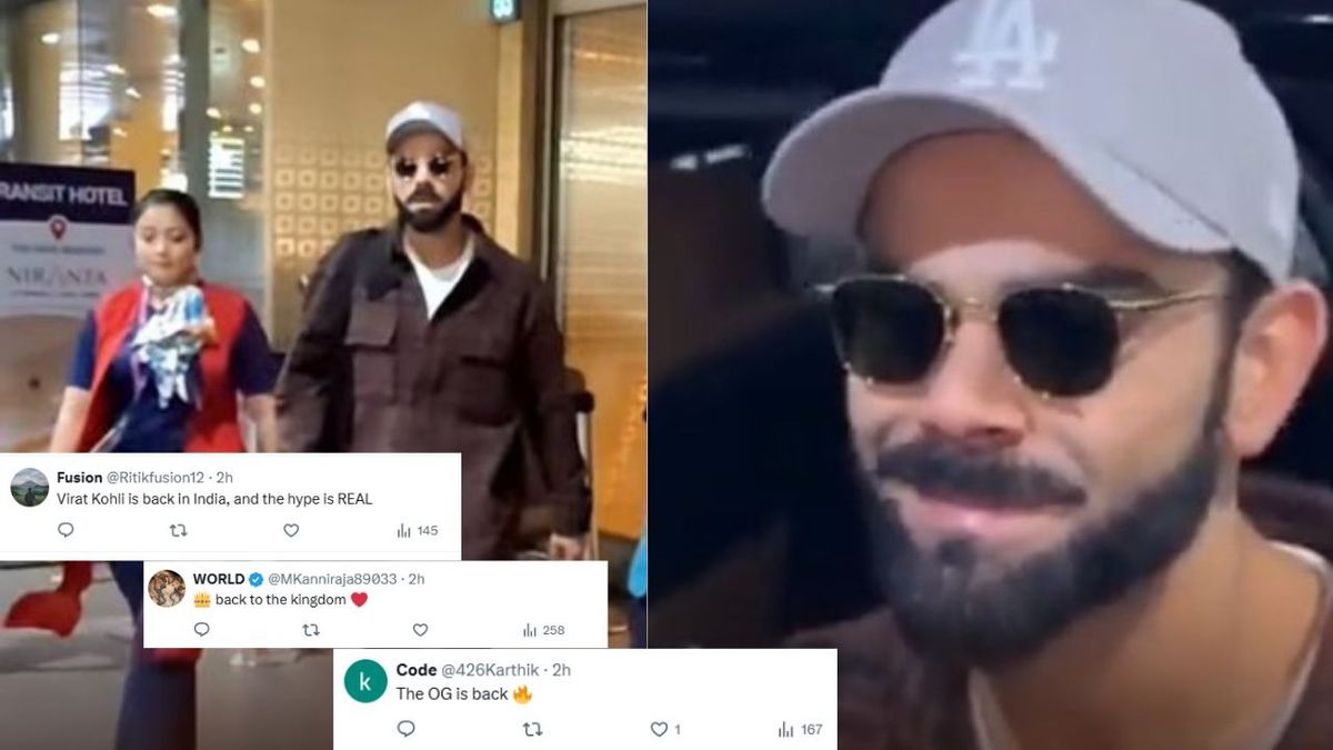 Sport : Virat Kohli: वनडे सीरीज खेलने के लिए भारत लौटे विराट कोहली, फैंस ने कहा- 'OG इज बैक' #INA
