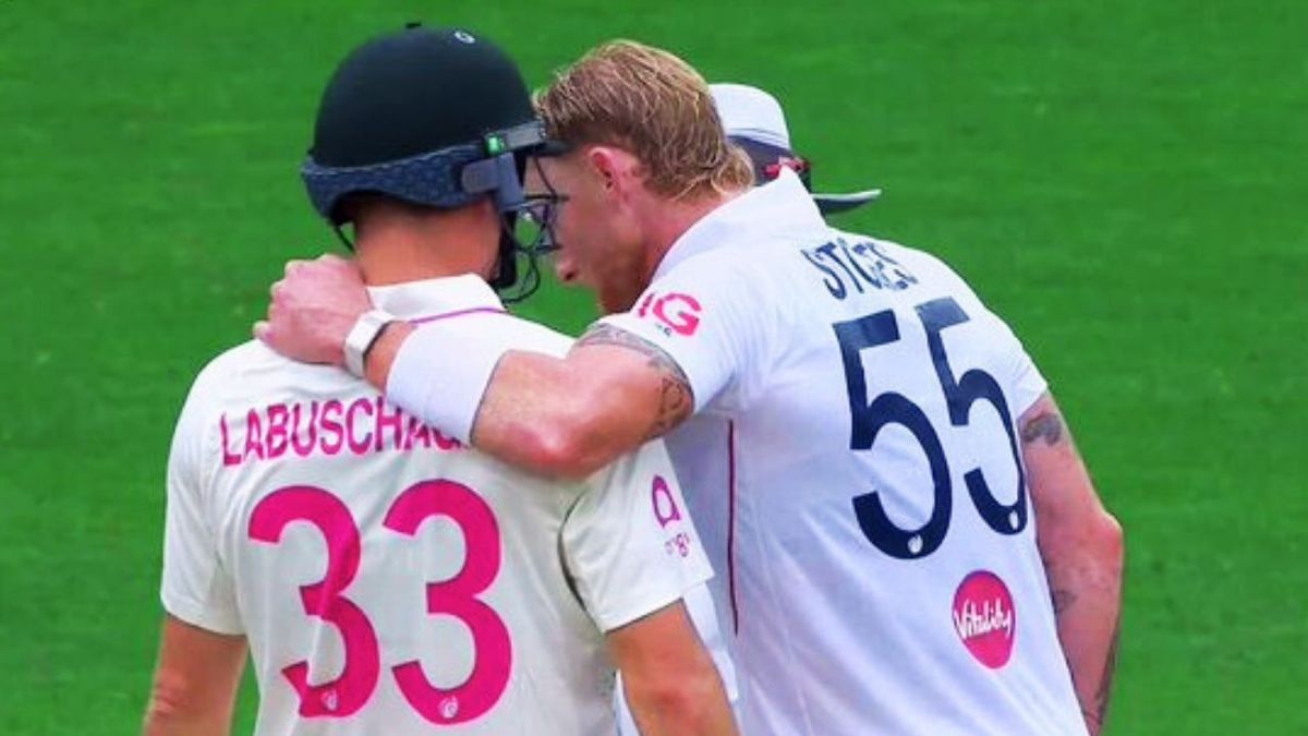 Sport : AUS vs ENG: सिडनी टेस्ट के दूसरे दिन आपस में भिड़ गए बेन स्टोक्स और मार्नस लाबुशेन, देखें तीखी नोकझोंक का VIDEO #INA