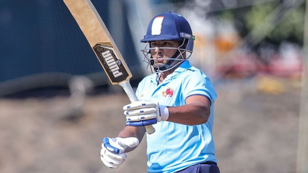 Sport : Sarfaraz Khan ने मचाई तबाही, 15 बॉल में फिफ्टी ठोक विजय हजारे ट्रॉफी के इतिहास का तोड़ा बड़ा रिकॉर्ड #INA