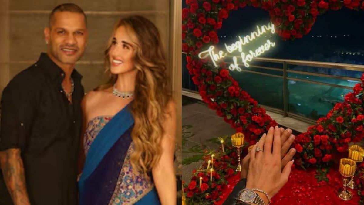 Sport : शिखर धवन ने अपनी गर्लफ्रेंड सोफी शाइन से की सगाई, इंस्टाग्राम पर शेयर किया स्पेशल पोस्ट #INA