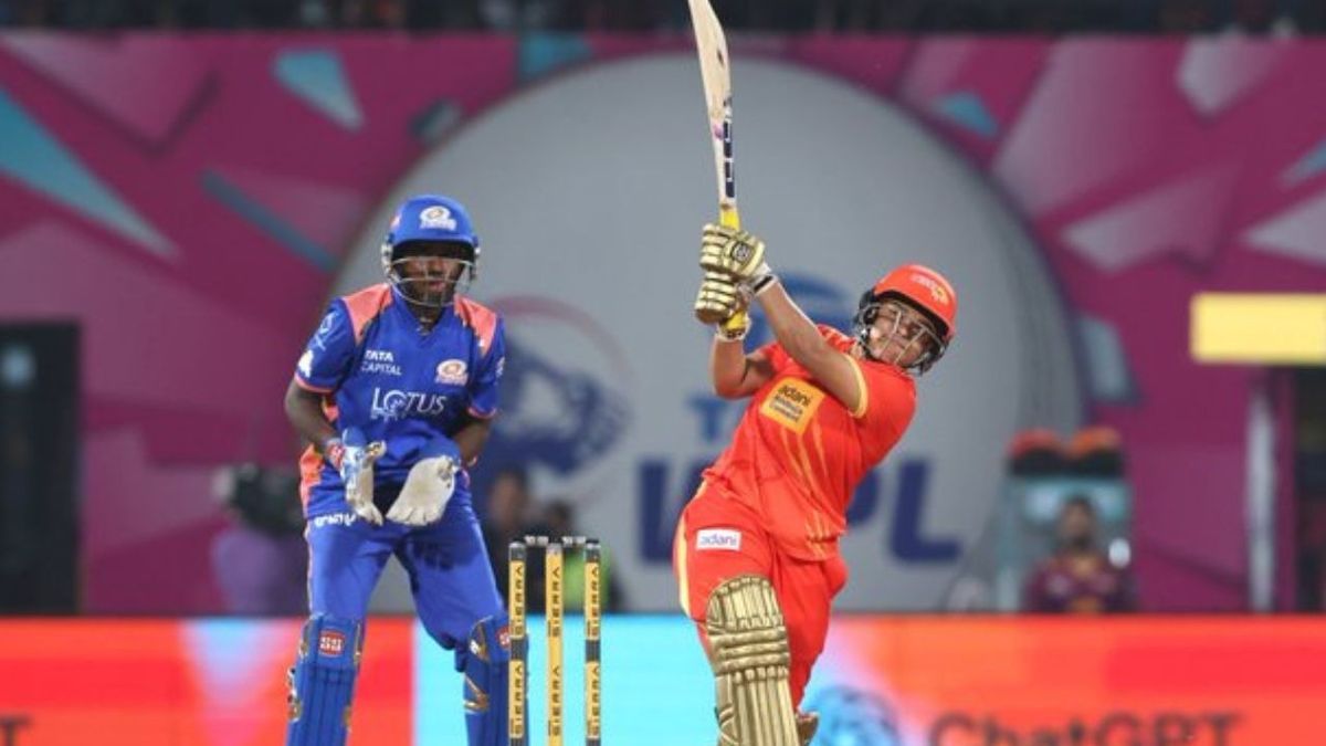 Sport : MI vs GG: कनिका आहूजा और फुलमाली की तूफानी पारी, गुजरात जायंट्स ने मुंबई इंडियंस को दिया 193 रनों का लक्ष्य #INA