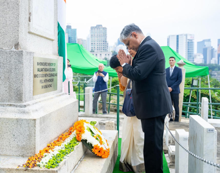 चीन में भारत के राजदूत ने भारतीय सेना के वीर सैनिकों को दी श्रद्धांजलि, पराक्रम को किया याद