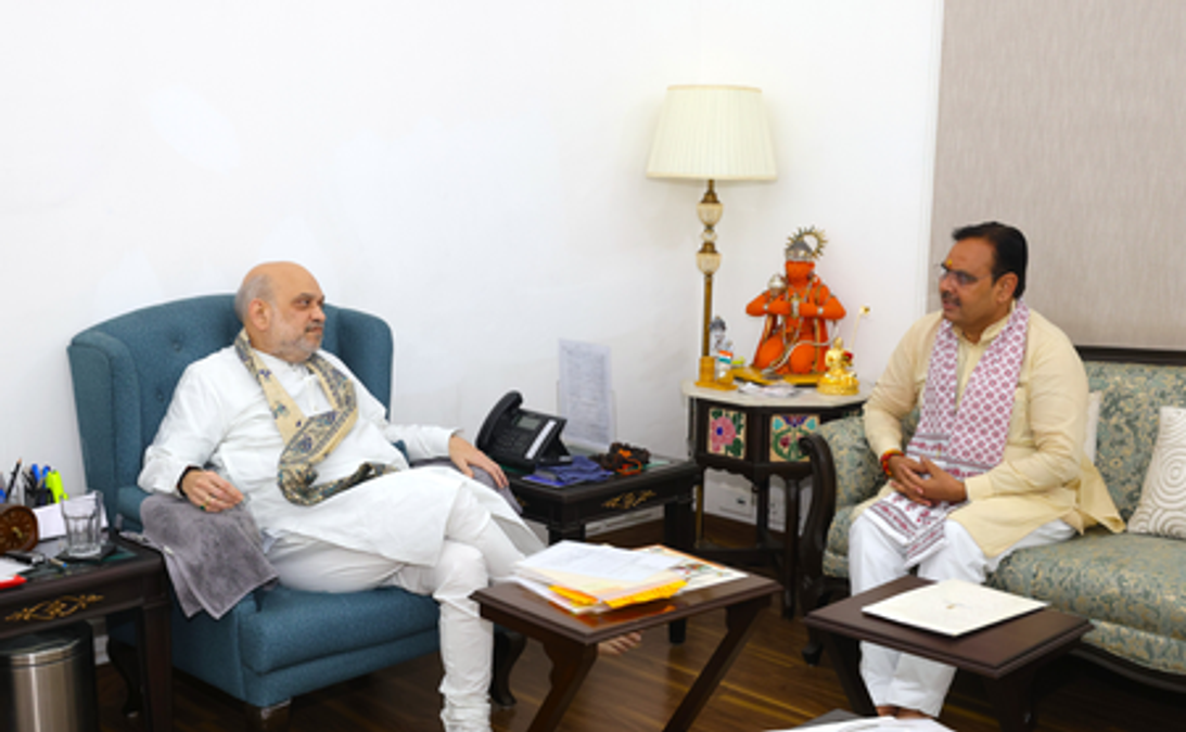 राजस्थान के मुख्यमंत्री ने गृह मंत्री अमित शाह से की मुलाकात, विकास संबंधी मुद्दों पर हुई चर्चा