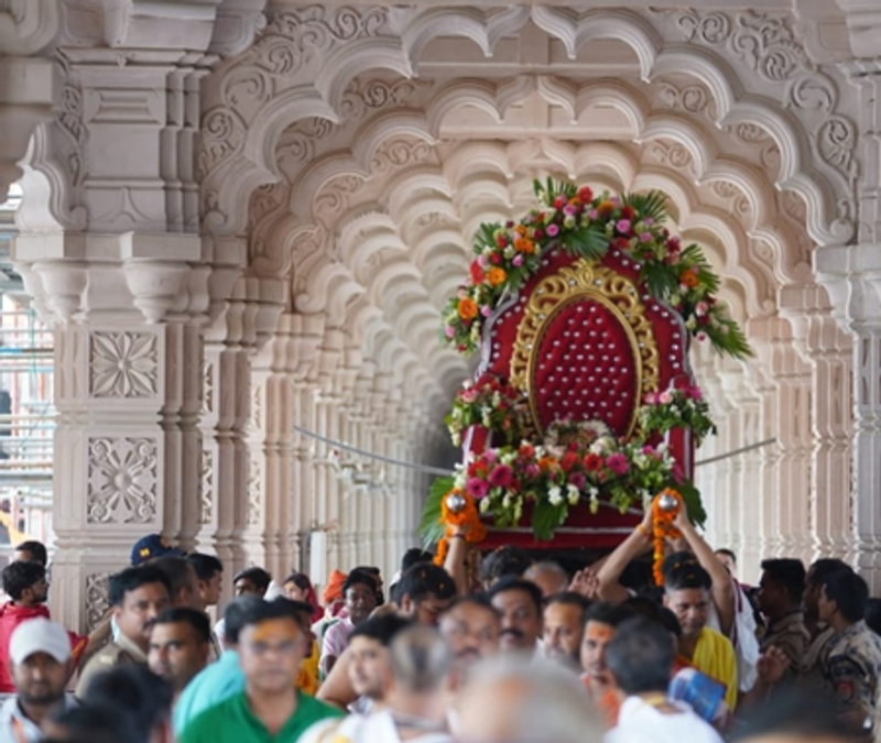 अयोध्या : जन्मभूमि परिसर में राजा राम समेत परकोटे में विराजमान देवों की प्राण प्रतिष्ठा के आज साक्षी बनेंगे मुख्यमंत्री