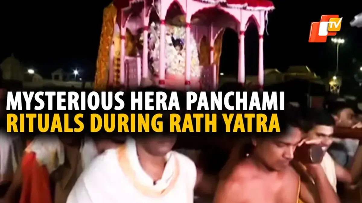 Rath Yatra: Mysterious Hera Panchami In Puri, When Goddess Laxmi Is ...