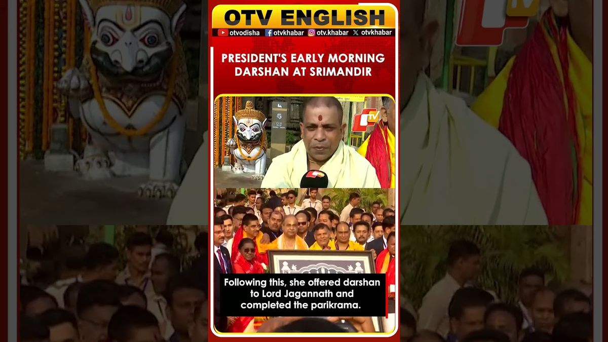 President Droupadi Murmu Performs Rituals Under Servitors’ Guidance