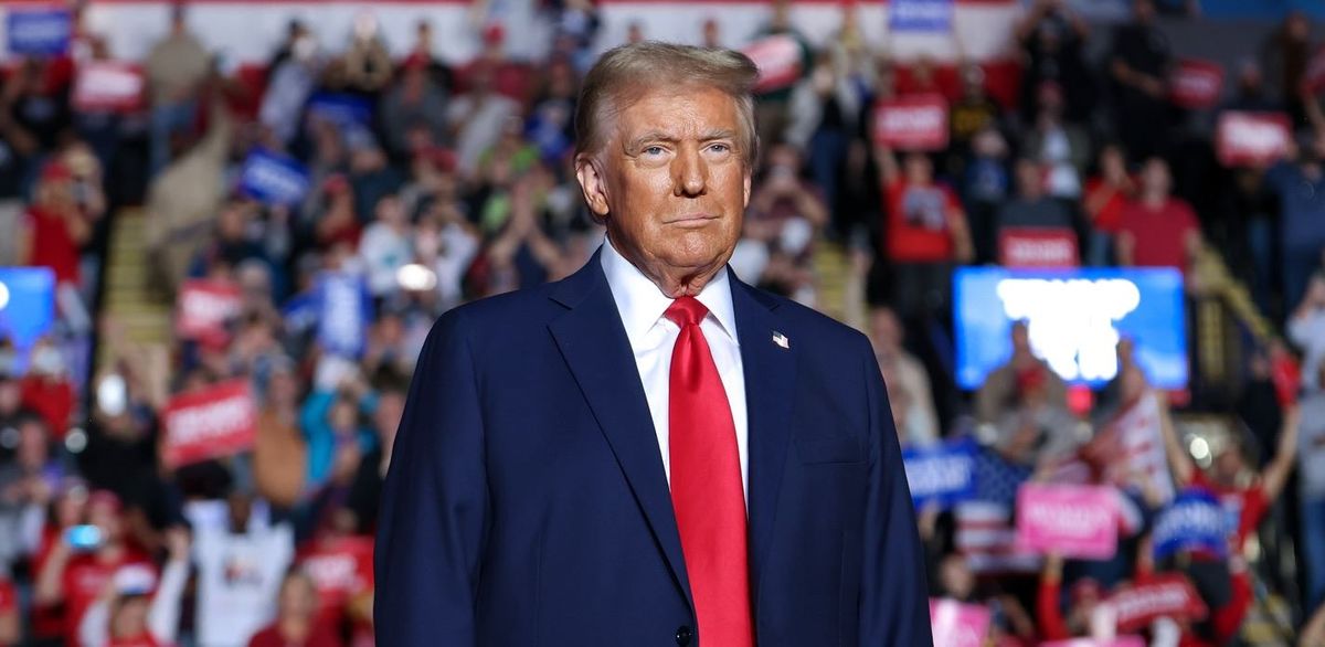 President Donald Trump says US ready to help Iranians