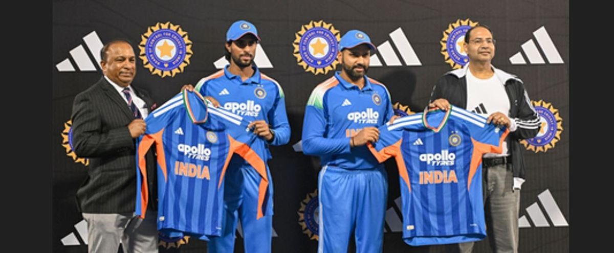 Rohit Sharma, Tilak Varma unveil India’s new jersey for 2026 T20 World Cup