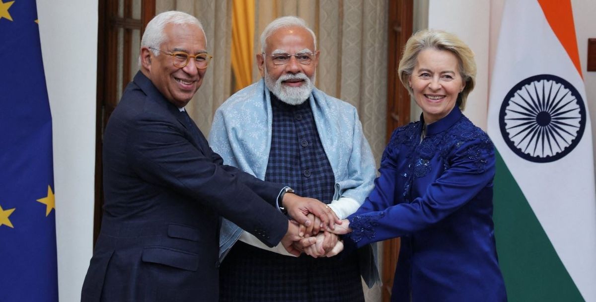 EU, India conclude mother of all deals, create free trade zone of two billion people: Ursula von der Leyen