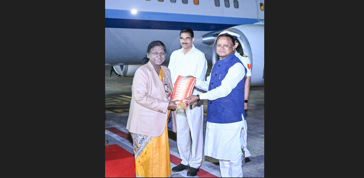 President Droupadi Murmu begins her 6-day Odisha, Chhattisgarh tour