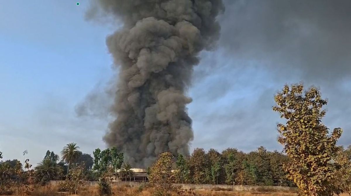 Massive Fire at Cold Storage in Odisha's Sambalpur, Properties Worth Over Rs 15 Crore Damaged
